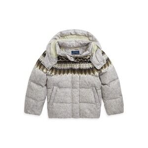 Polo Ralph Lauren Little Girl's Carly Printed Down Puffer Jacket Size‎ 2T 2  NEW